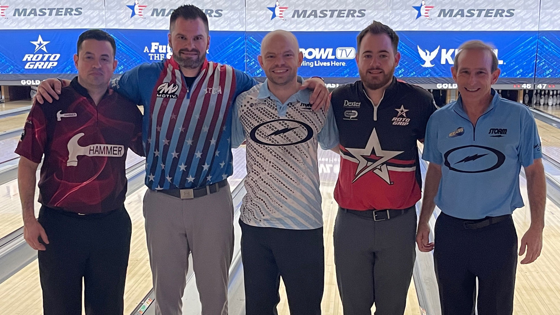 Legendary past champions Weber and Williams in Winners Bracket  at 2023 USBC Senior Masters